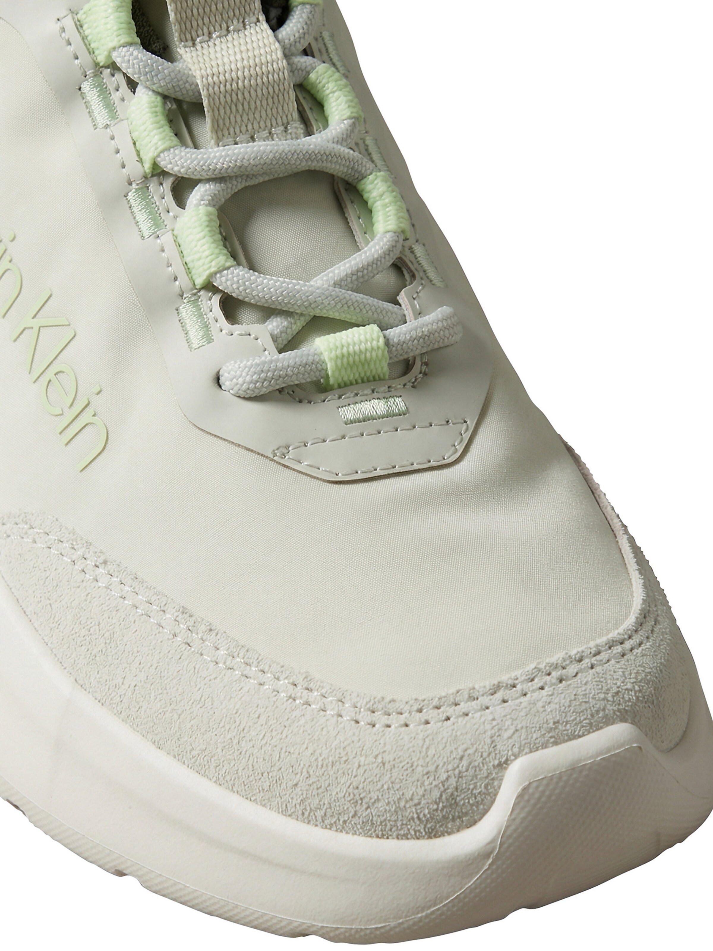 Baskets basses 'Lightweight Runner' Calvin Klein en vert