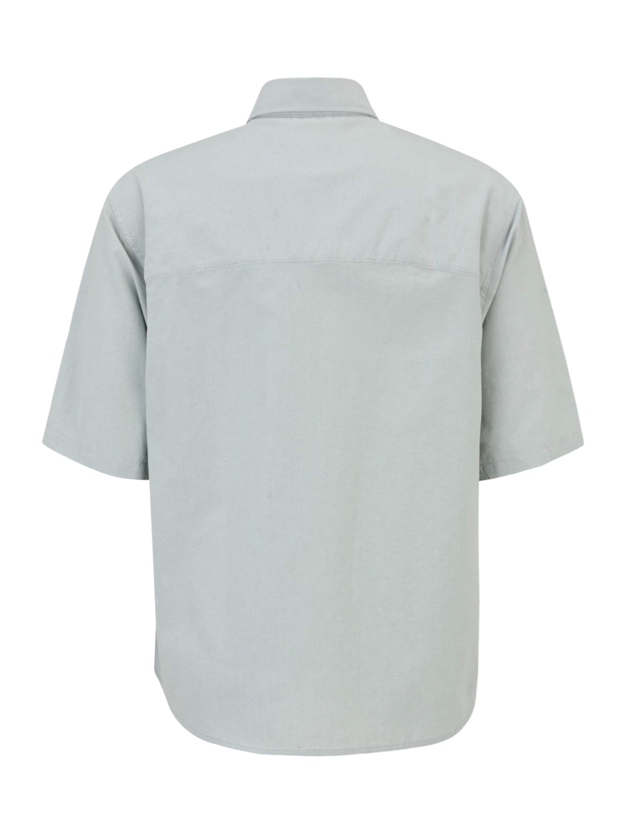 Only & Sons Comfort fit Button Up Shirt 'ONSALVARO' in Green