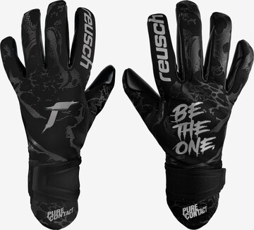 REUSCH Torwarthandschuhe 'Pure Contact Infinity' in Schwarz: predná strana