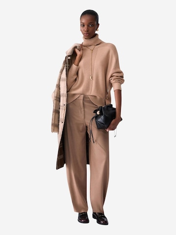 Liu Jo - Pierna ancha Pantalón 'WF6087 T732A' en beige