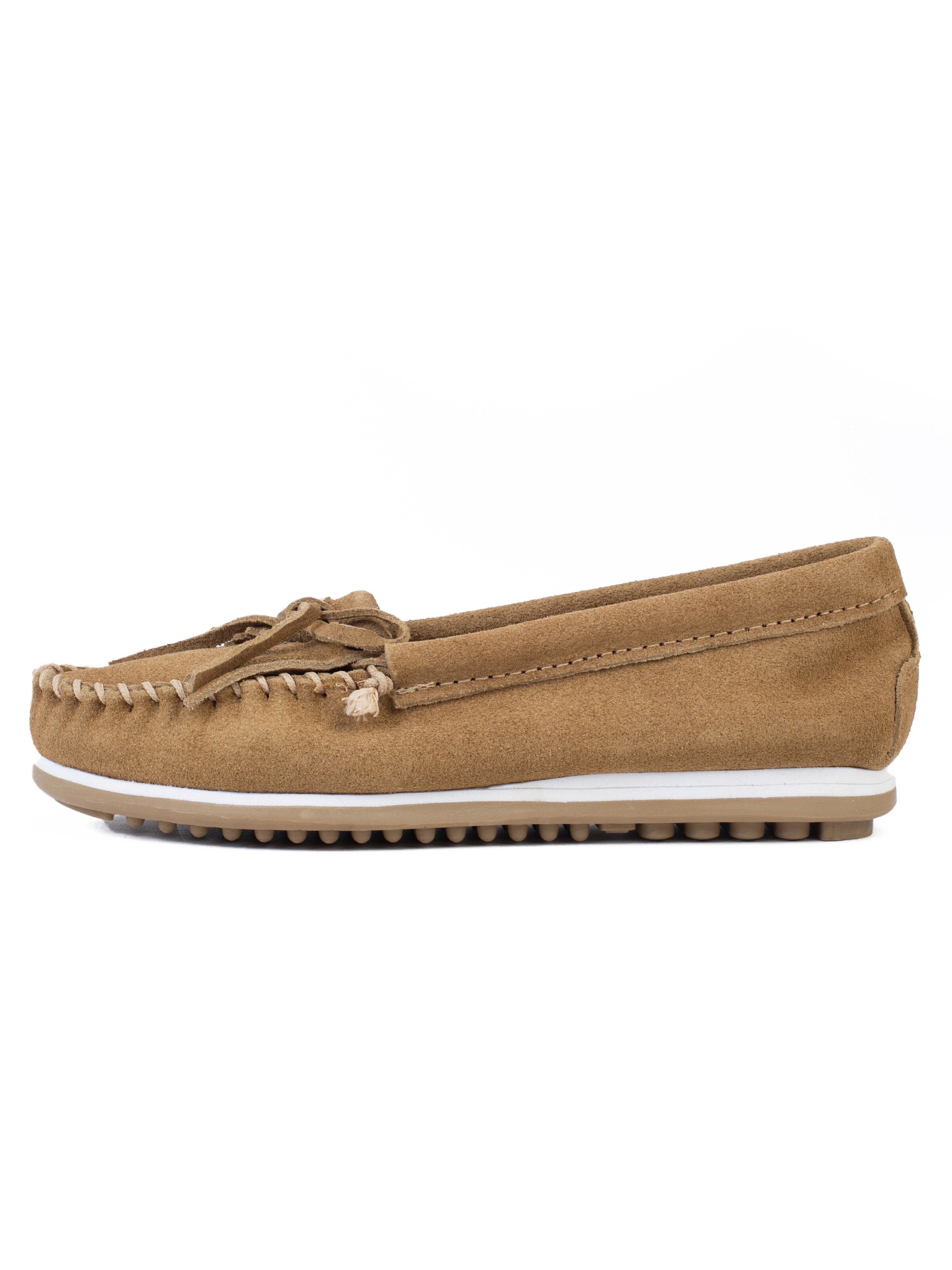 Minnetonka Moccasins 'Kilty plus' in Green: front