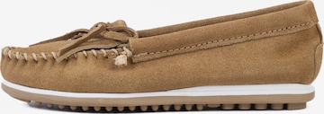 Minnetonka Moccasins 'Kilty plus' in Green: front