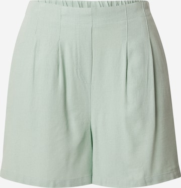 VERO MODA - Pantalón plisado 'JESMILO' en verde: frente