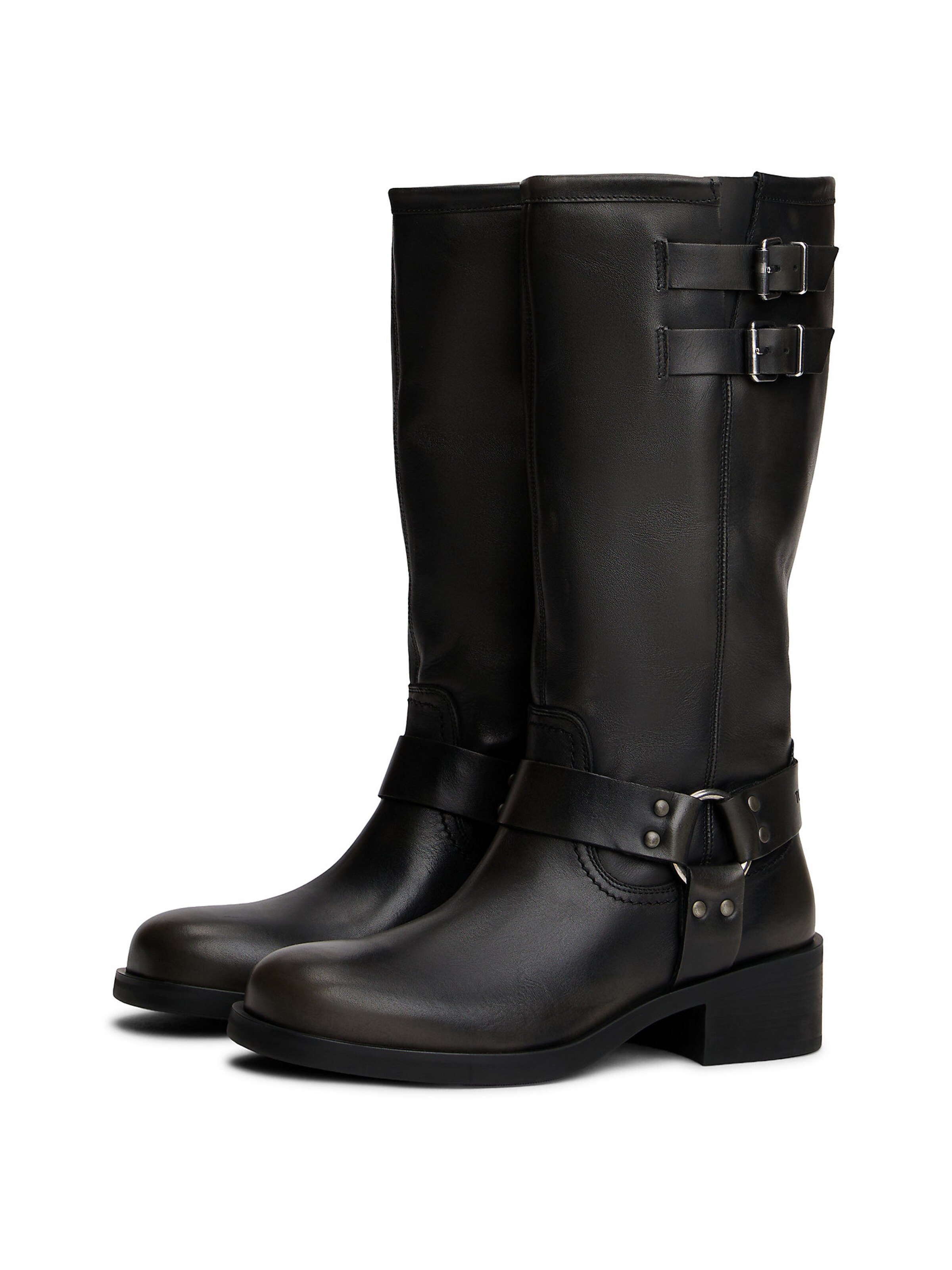 Tommy Jeans Stiefel in Schwarz