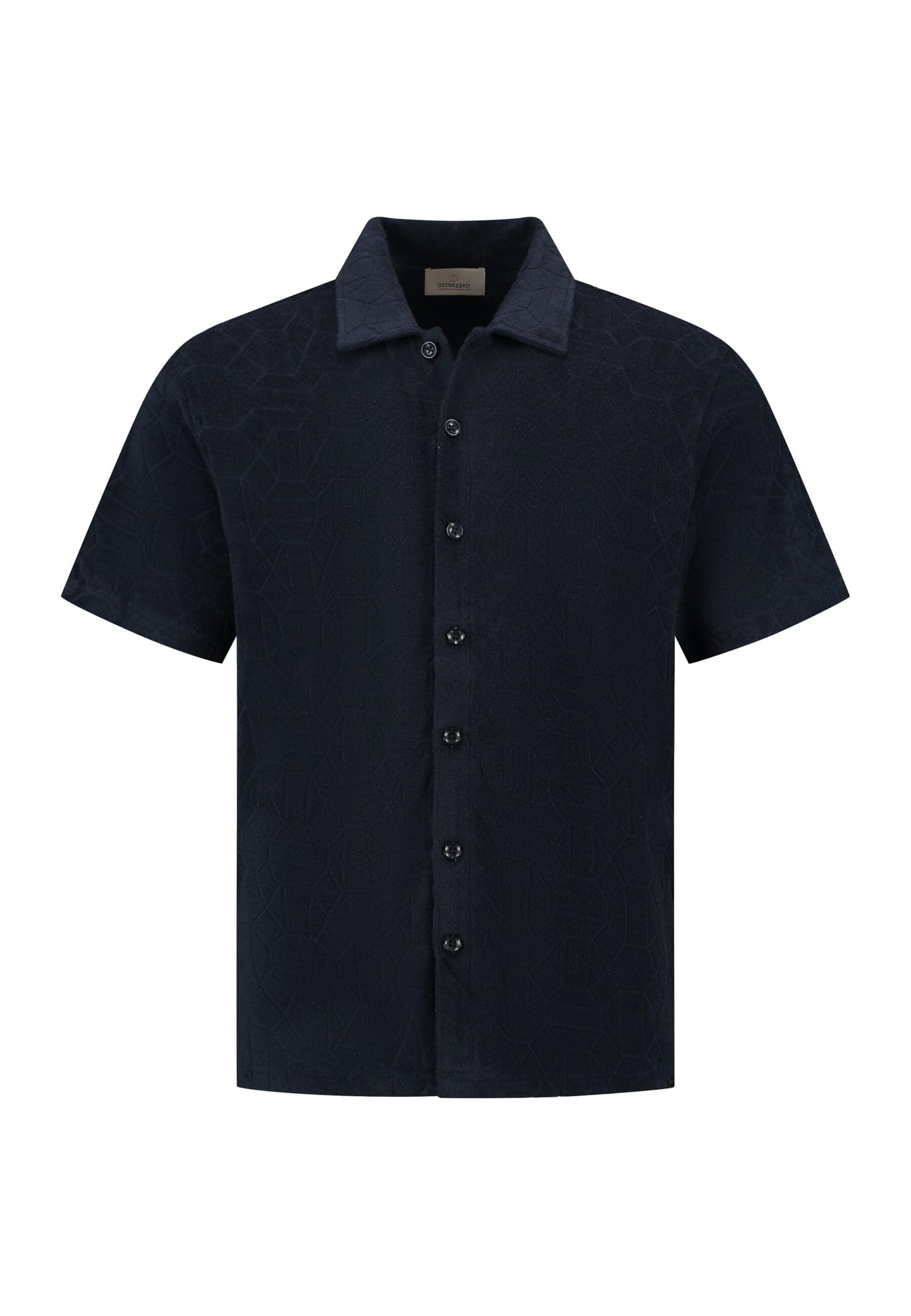 Fit confort Chemise 'Myron' Dstrezzed en bleu : devant
