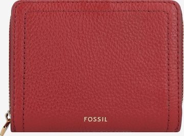 FOSSIL Wallet 'Logan' in Red: front