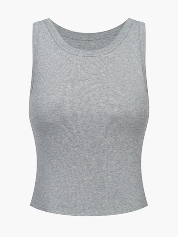Haut 'Tank Bratop' cfab (formerly creamy fabrics) en gris : devant