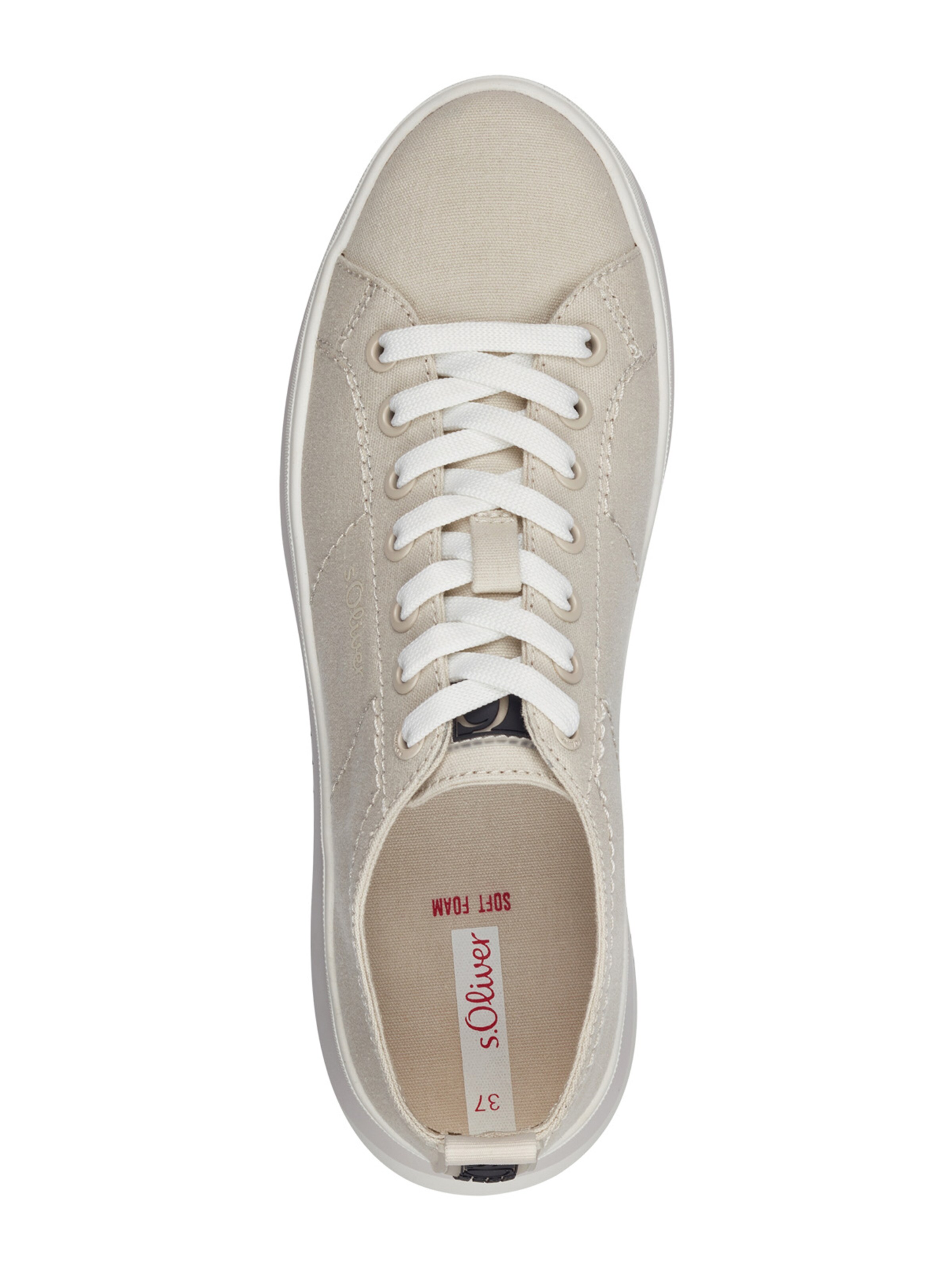 s.Oliver Platform trainers in Beige