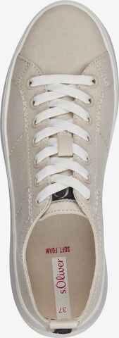 Sneaker bassa di s.Oliver in beige