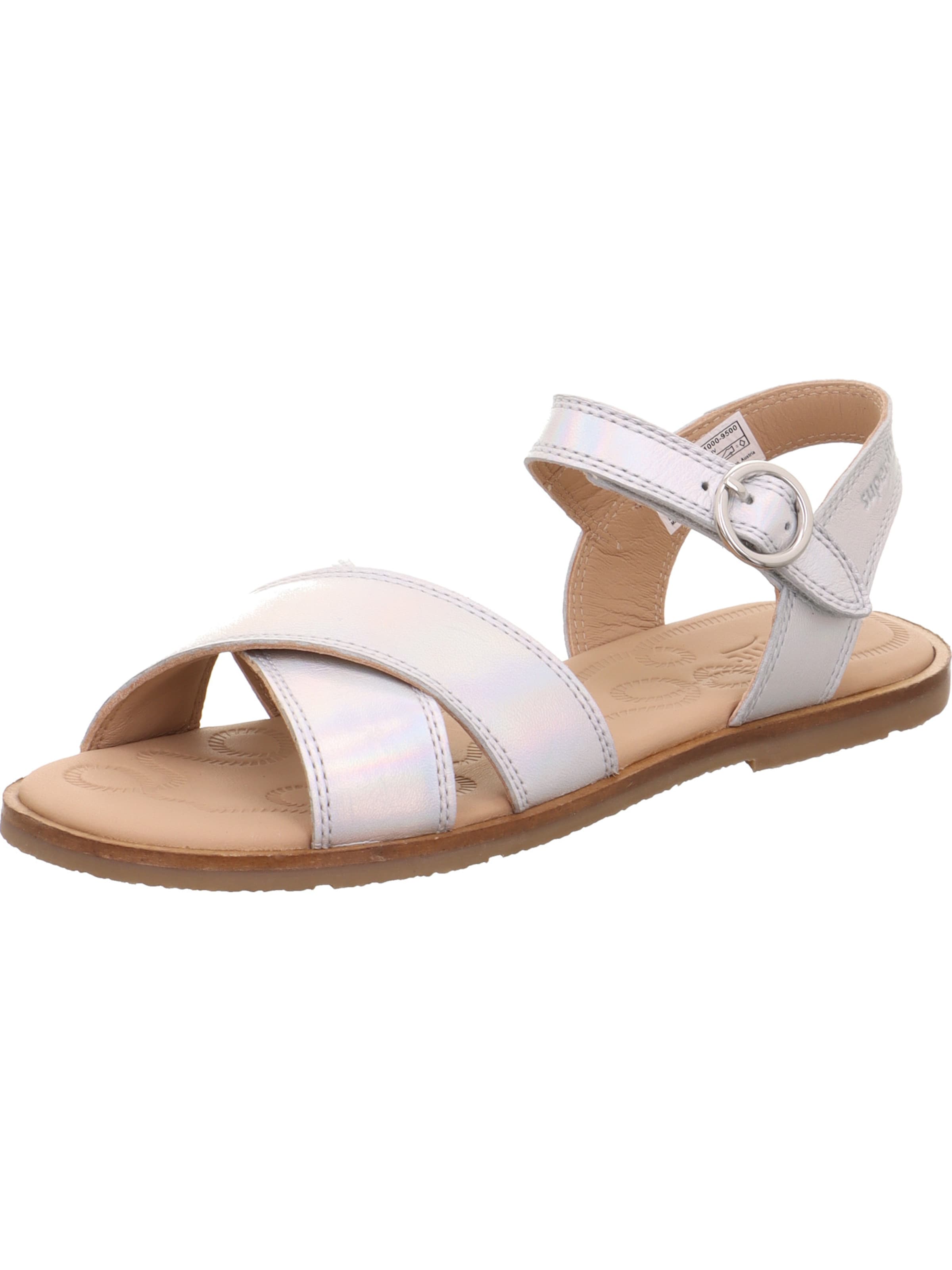 SUPERFIT Sandals 'Flair' in Silver: front