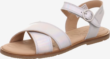 SUPERFIT Sandale 'Flair' in Silber: Vorderseite
