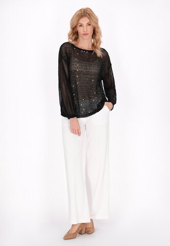Usha Свитер 'Fashion Look' в Черный