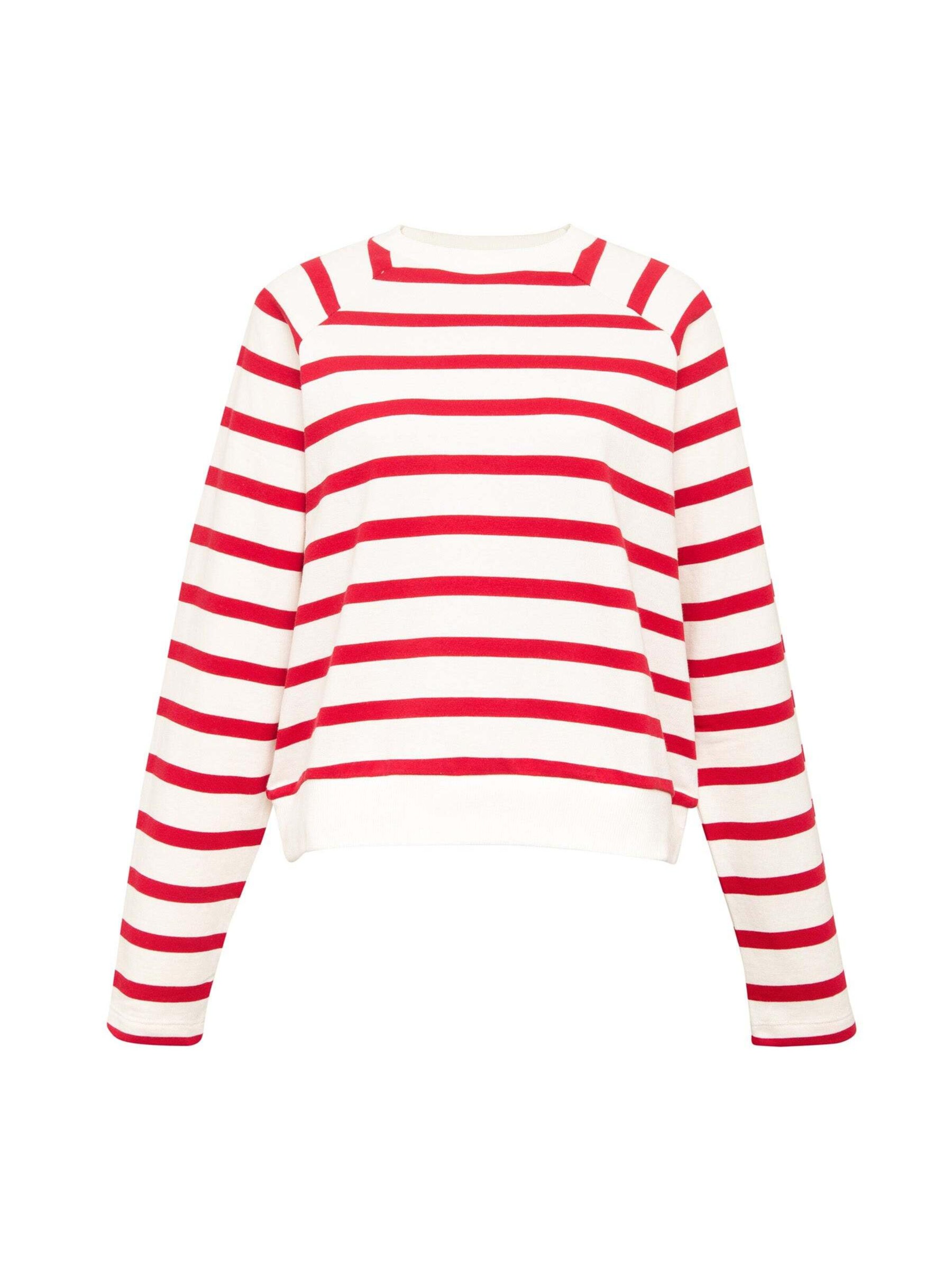 Sweat-shirt 'Crew Neck' Mavi en rouge : devant