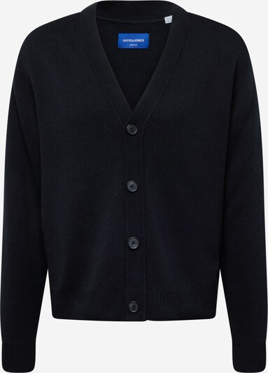 JACK & JONES Cardigan 'RINO' i sort, Produktvisning