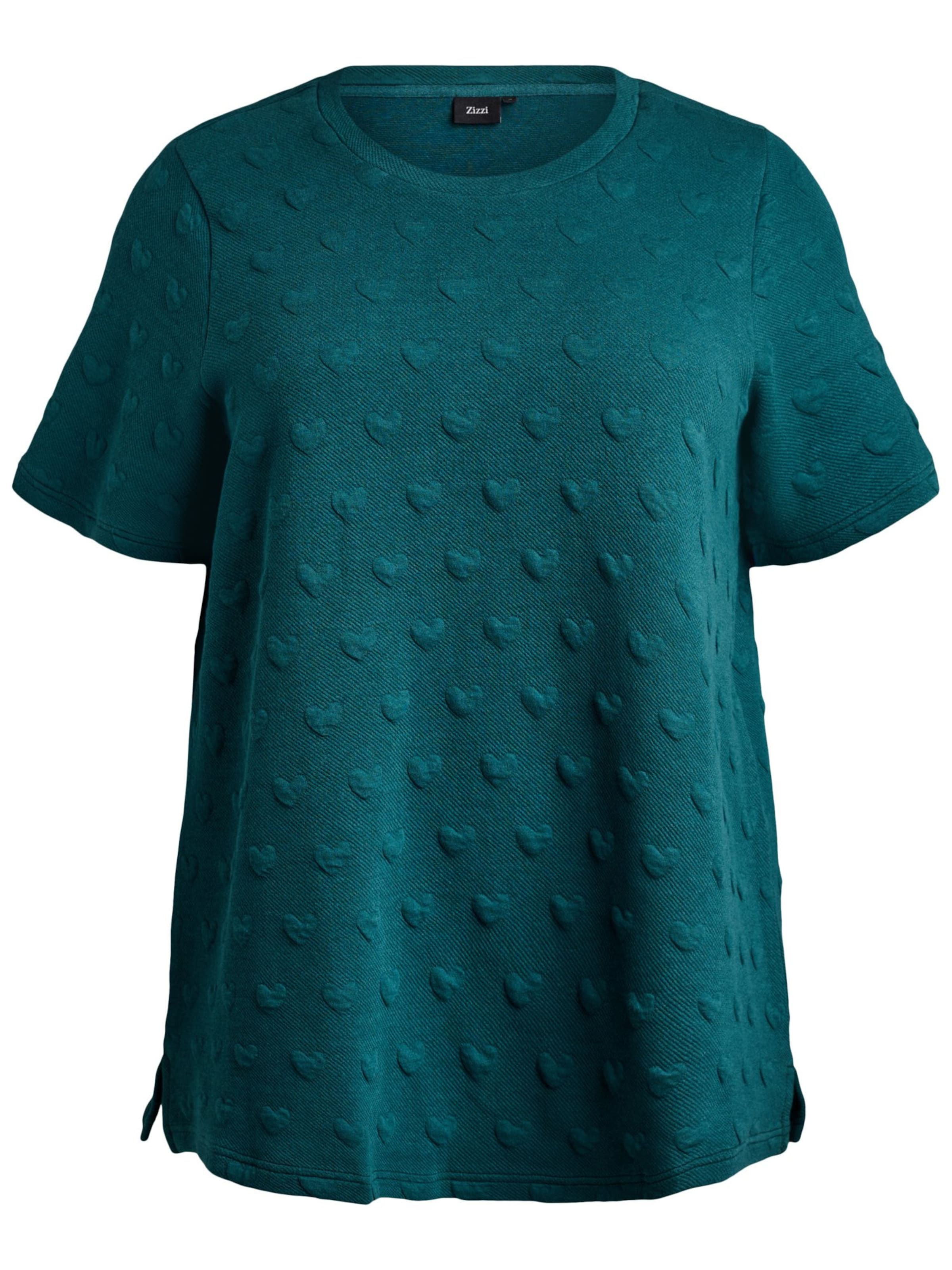 Zizzi Póló 'Mthyra' - zöld: elől