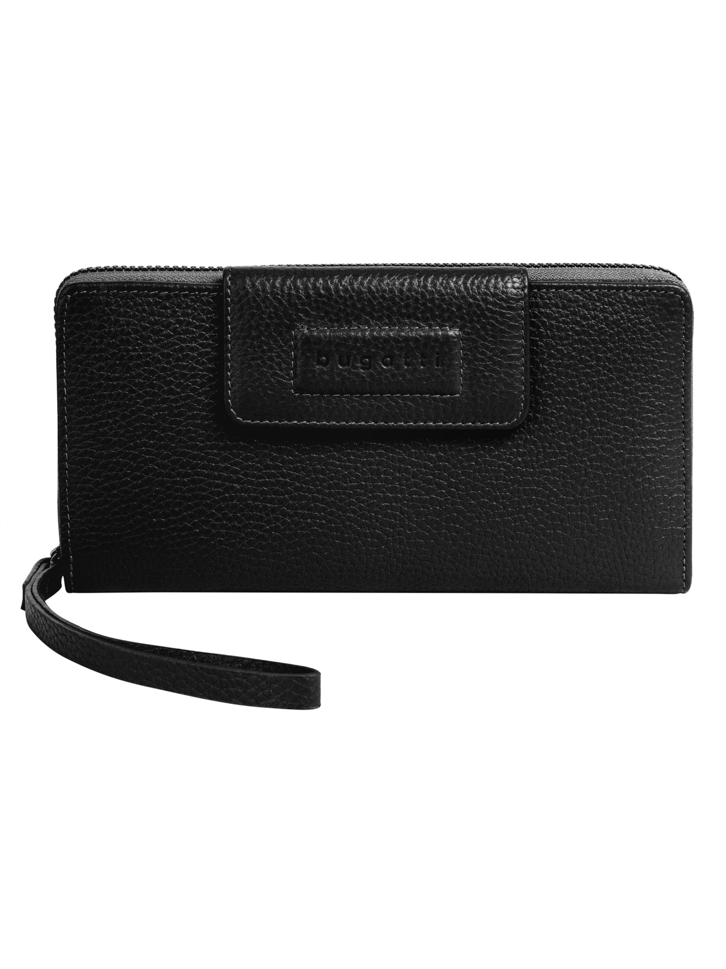 bugatti Wallet 'bugatti Geldbörse ELSA' in Black: front