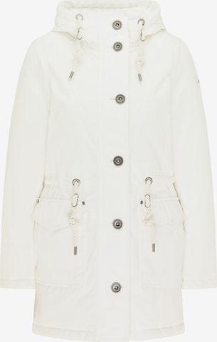 Veste d’hiver DreiMaster Vintage en blanc : devant