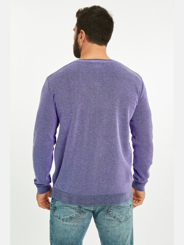 Pull-over ' Keimo ' Jan Vanderstorm en violet