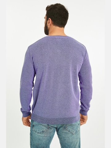 Pull-over ' Keimo ' Jan Vanderstorm en violet