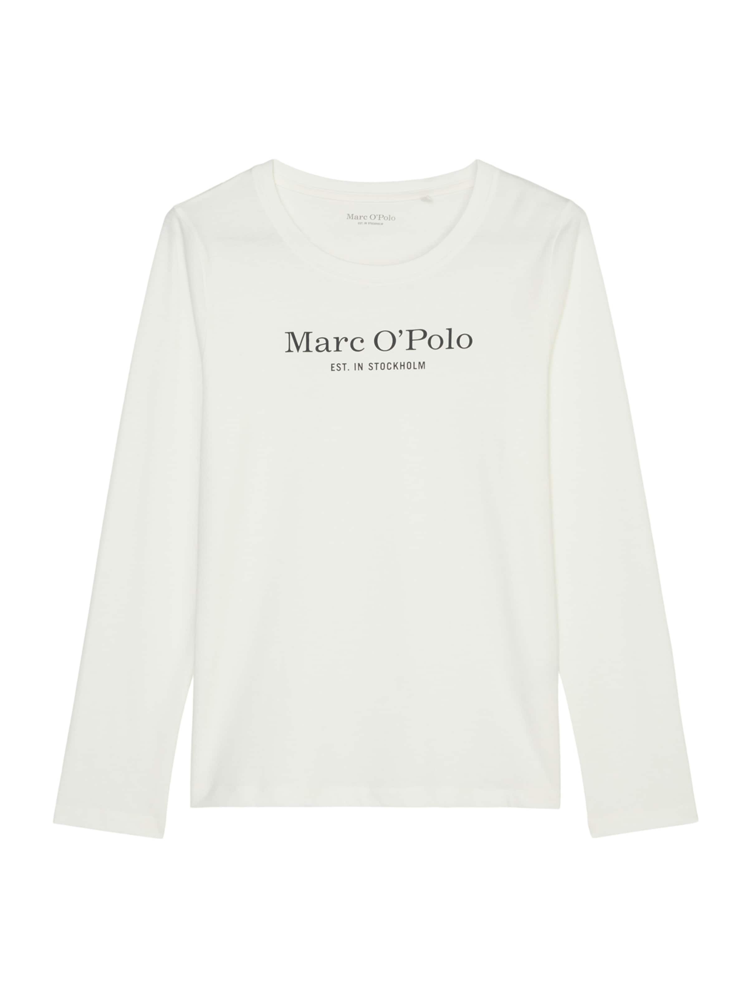 Marc O'Polo Shirt ' Mix & Match Cotton ' in Wit: voorkant