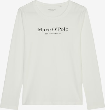 Marc O'Polo Longsleeve ' Mix & Match Cotton ' in Weiß: Vorderseite