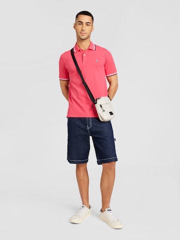UNITED COLORS OF BENETTON Poloshirt in Pink