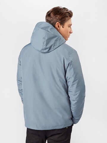 JACK WOLFSKIN Outdoor jacket 'North Fjord' in Grey