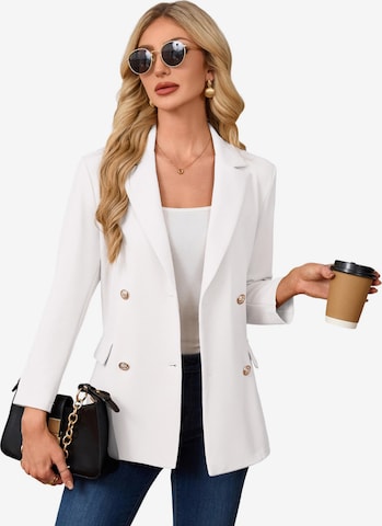 Yesfashion Blazer in White: front