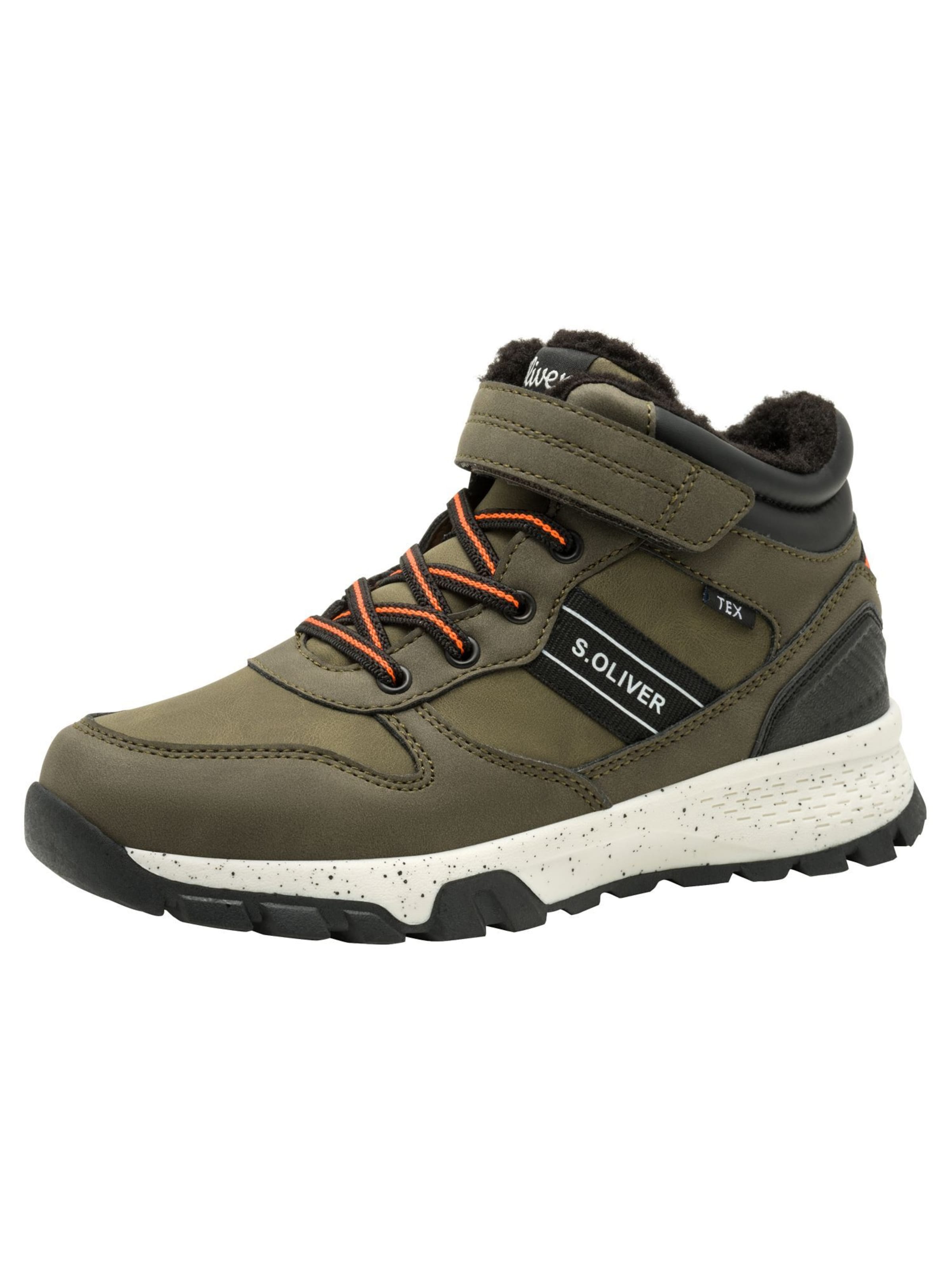 s.Oliver Stiefelette in Grün: Vorderseite