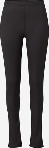 Misspap Flared Leggings in Zwart: voorkant