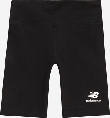 new balance - Skinny Leggings 'Essentials' em preto: frente