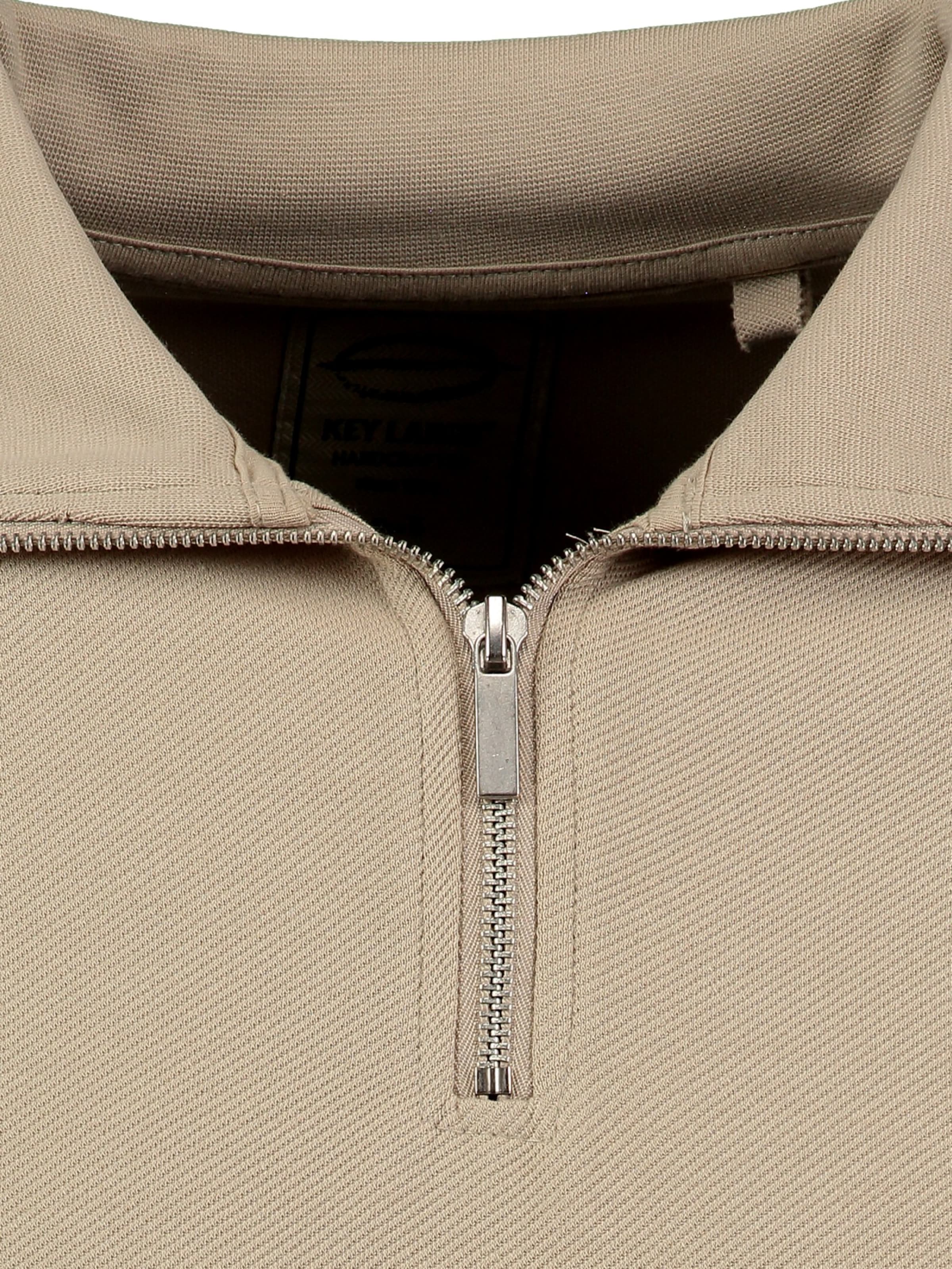 Key Largo Sweatshirt 'KLNICK' in Beige