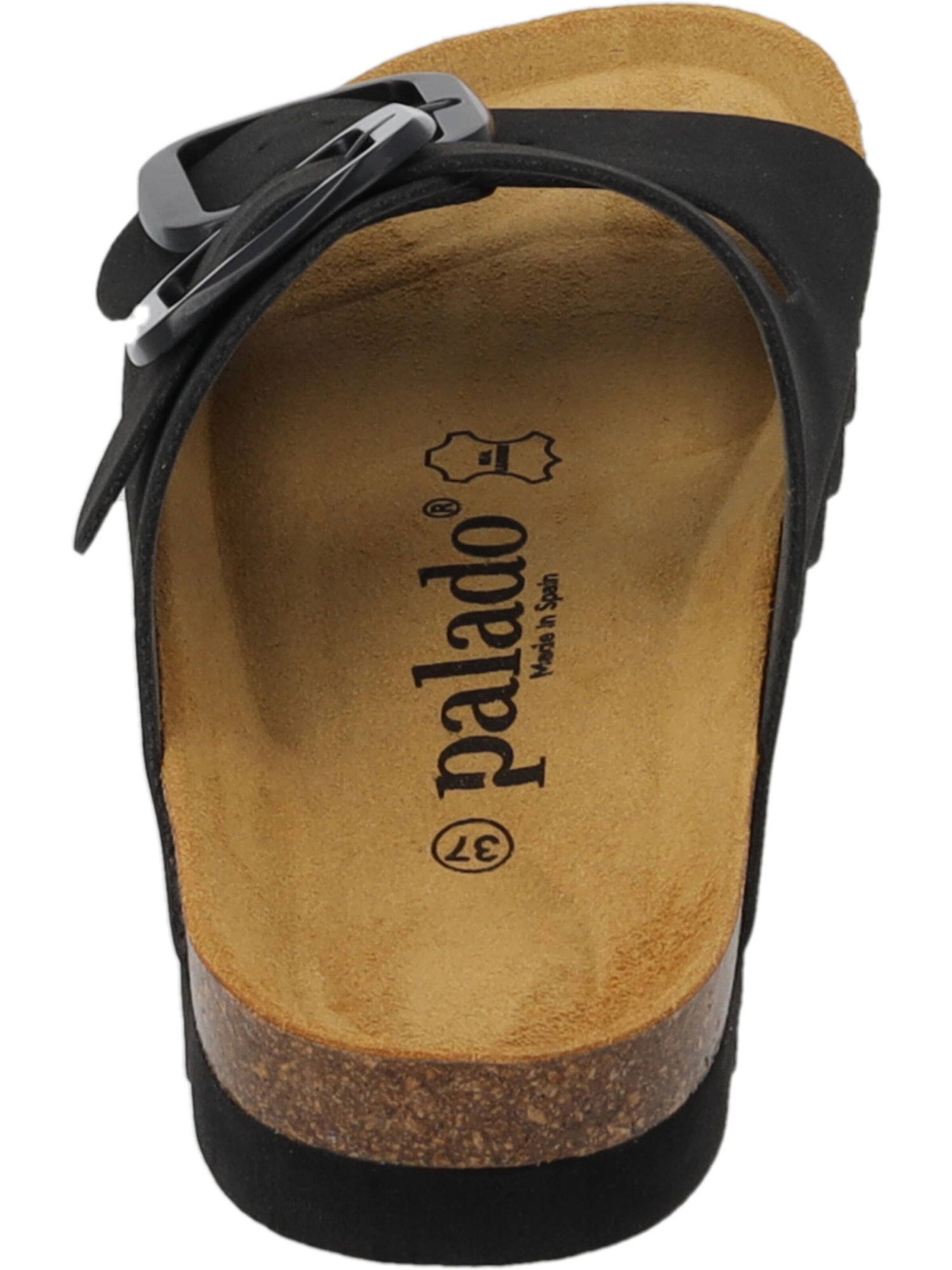 Palado Pantolette 'Korfu' in Schwarz