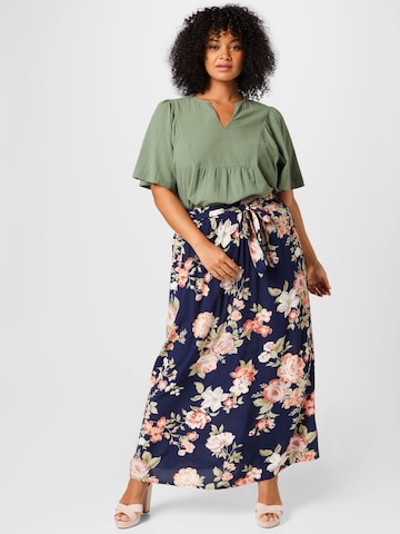 Camicia da donna 'GIANA' di Vero Moda Curve in verde
