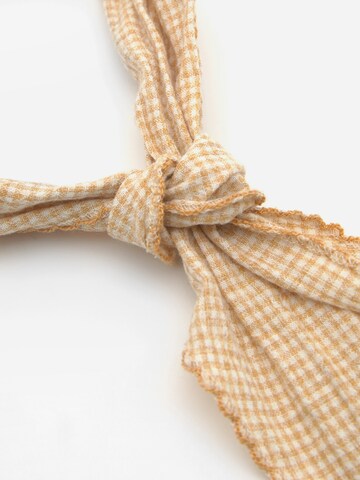 Foulard Pull&Bear en jaune