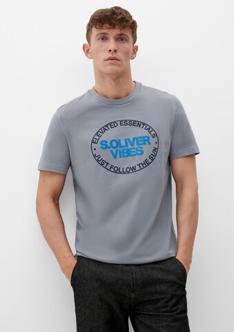 s.Oliver T-Shirt in Grau: Vorderseite