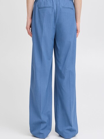 b.young Wide leg Pantalon ' BYDanta' in Blauw