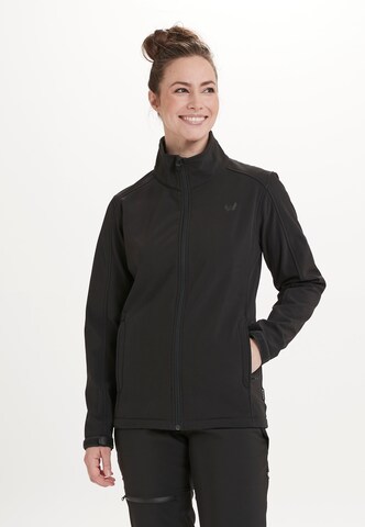 Whistler Athletic Jacket 'Breezy' in Black: front