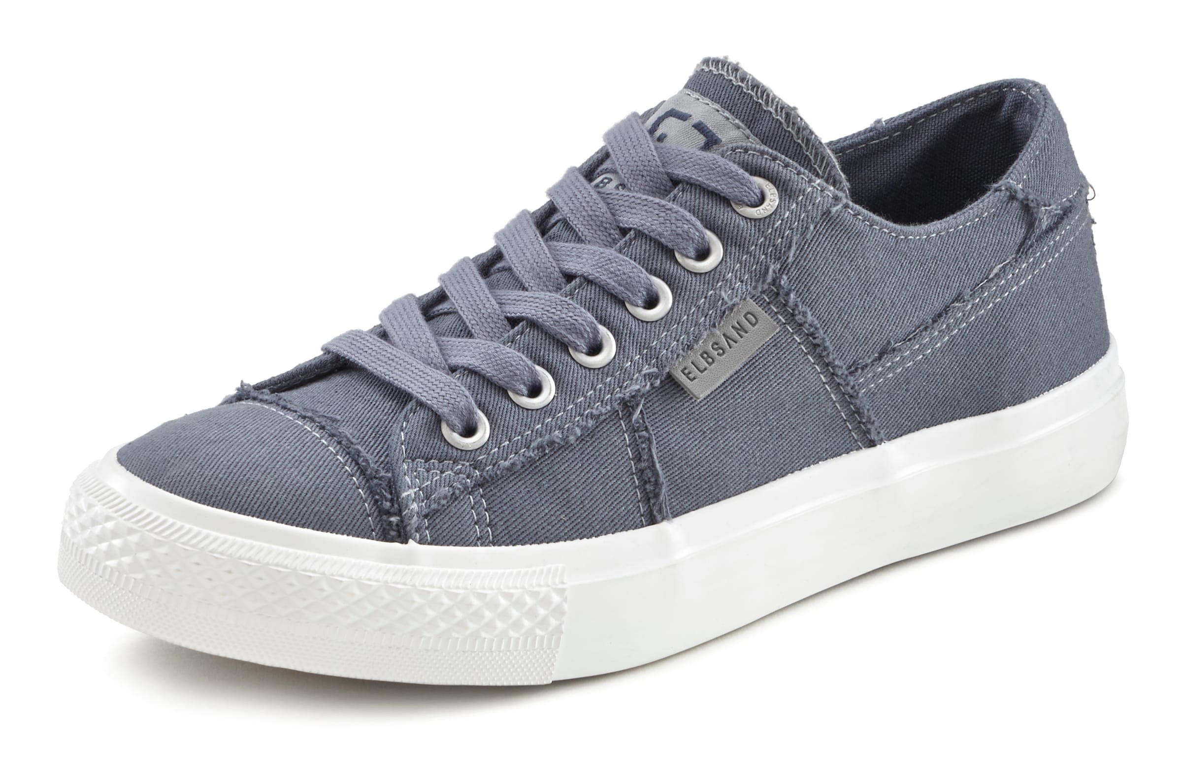 Elbsand Platform trainers in Grey: front