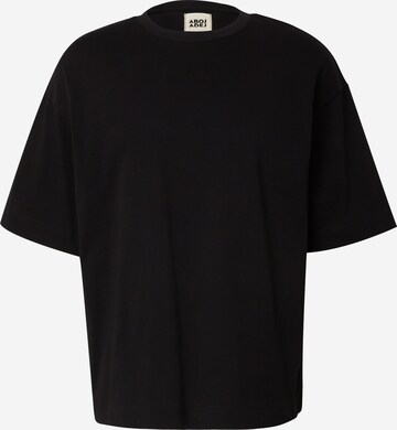 ABOJ ADEJ Shirt 'Barentu' in Black: front