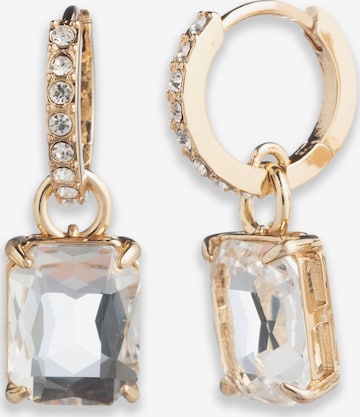 Boucles d'oreilles Lauren Ralph Lauren en or : devant