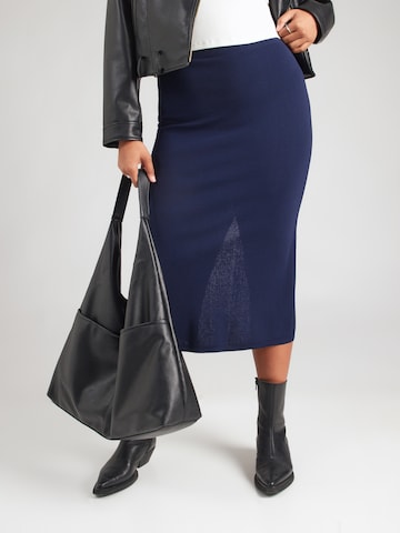 Persona by Marina Rinaldi Φούστα 'VOLPINO' σε μπλε: μπροστά