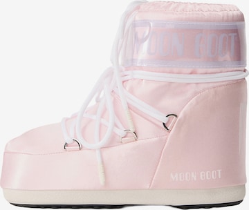 MOON BOOT Апрески в розово: отпред