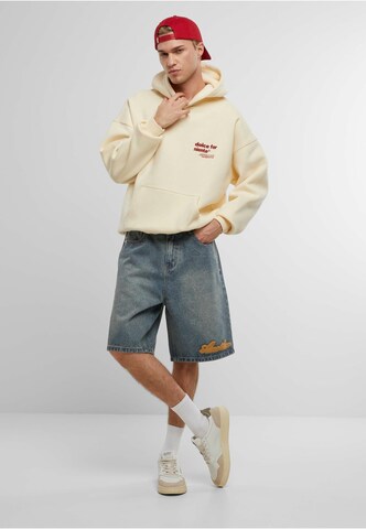 Sweat-shirt 'Leisure Club' Another Cotton Lab en beige