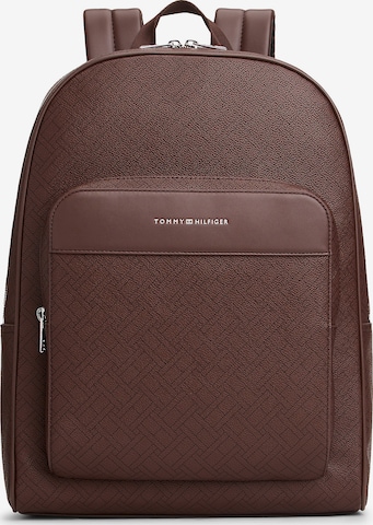TOMMY HILFIGER Backpack in Brown: front