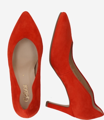 GABOR - Zapatos con plataforma en rojo