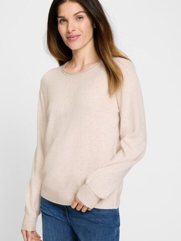 Olsen Pullover 'HeHenn in Beige: Vorderseite