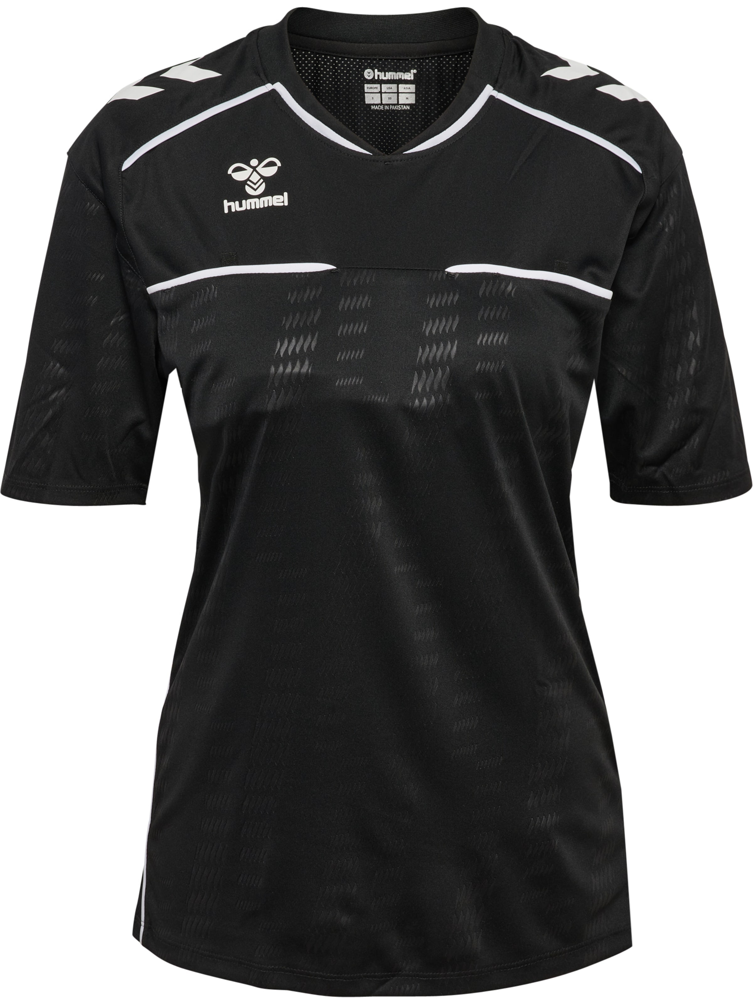 T-shirt fonctionnel Hummel en noir : devant