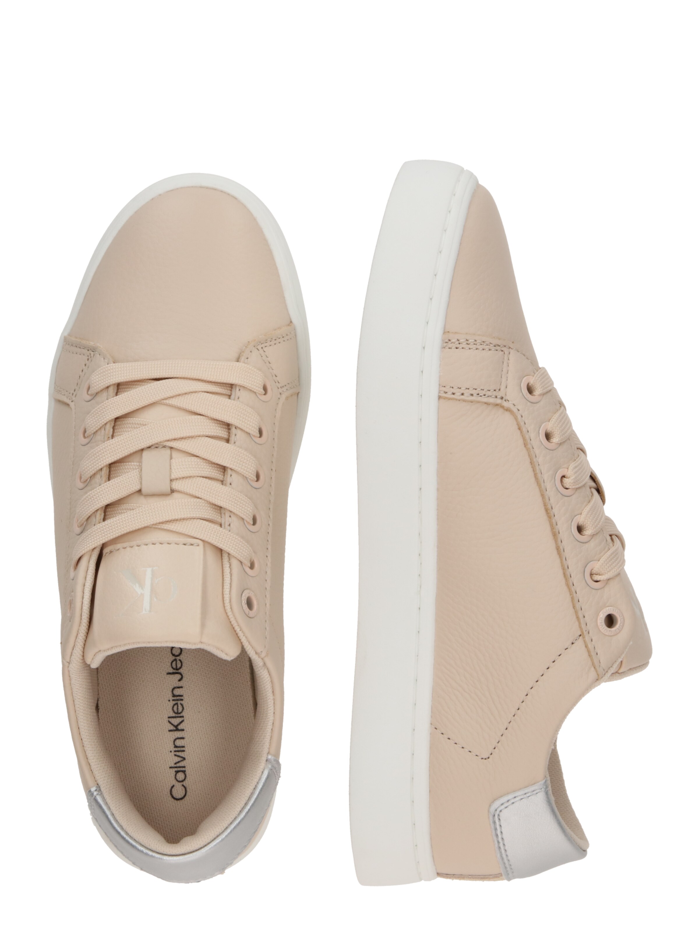 Calvin Klein Rövid szárú sportcipők 'CLASSIC' - bézs