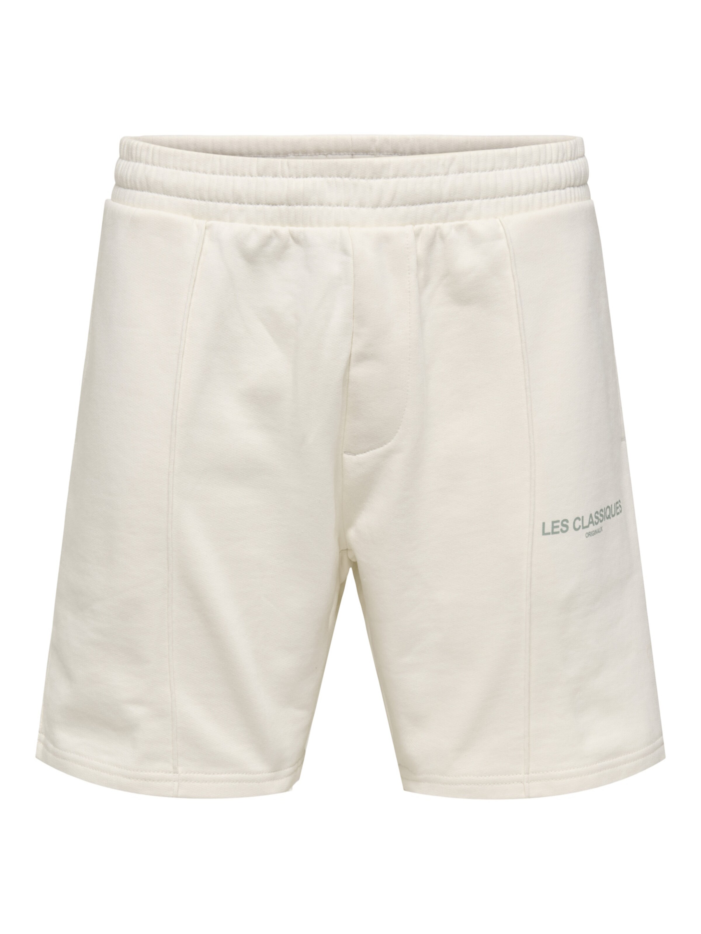 Only & Sons Regular Shorts 'Les Classiques' in Weiß: Vorderseite